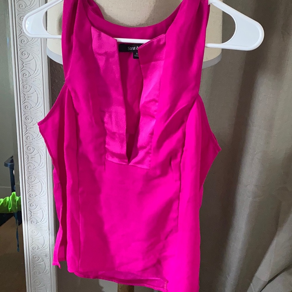 Pink blouse